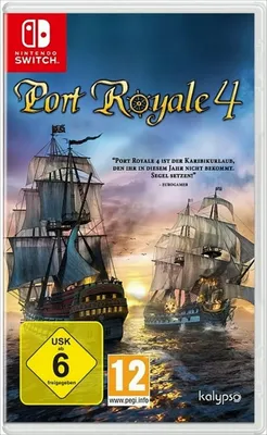 Zdjęcie produktu dla Kalypso Port Royale 4, Nintendo Switch, E10+ (powyżej 10 lat), Nośnik fizyczny