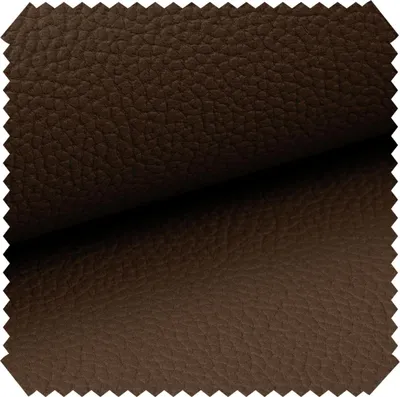 Produktbild von novely® exquisit OLIVERA - Ultraweicher Möbelstoff in Echtlederoptik - Schwer Entzündbarer Polsterstoff - Pflegeleichte Meterware 1lfm - Farbe: 05 Schokoladenbraun