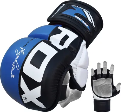 Produktbild von RDX Sports T6 MMA Handschühe - Blau - M