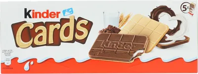 Produktbild von Ferrero Kinder Cards 128g