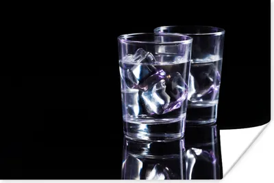 Produktbild von MuchoWow® Poster Alkohol - Gläser - Getränke 90x60 cm - Schlafzimmer