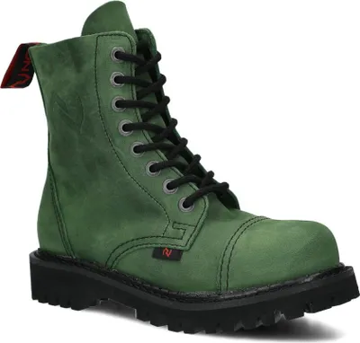 Produktbild von NAGABA Stahlkappenschuhe Damen Herren Stiefel 8H - Leder - Grün - 38