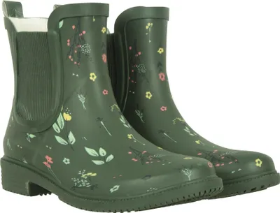 Produktbild von Mountain Warehouse - Damen Gummistiefel, Blumen, Gummi MW2880 (41 EU) (Khakigrün)