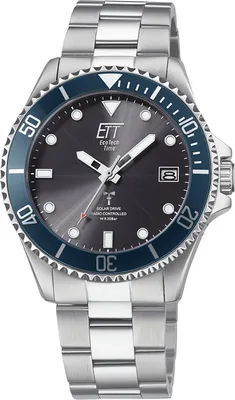 Produktbild von ETT EGS-11605-35M Funk-Solar Herrenuhr Watersports Blau