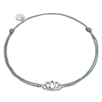 Produktbild von Glanzstücke München Armband Lotusblume Sterling Silber 15,0 - 22,0 cm, flexibel einstellbar 60603247
