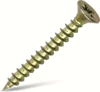 Produktbild von MASTERPROOF Spanplattenschrauben, 40x5,0 mm, 40 Stück, Kreuzschlitz