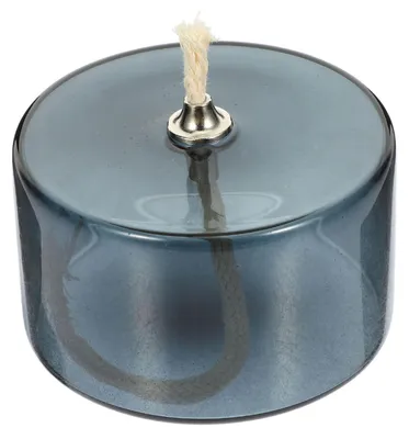 Öllampe aus Glas, wiederaufladbar, 8x8x4 cm, für Dekoration