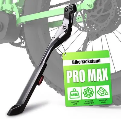 Produktbild von Famanu Fahrradständer Aluminiumlegierung mit 18 mm Lochabstand, stabil und rutschfest – Schwarz