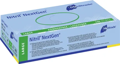 Obrázok produktu pre Meditrade® 1283L Meditrade® unisex Einmalhandschuhe Nitril® NextGen® blau Größe L 100 St.