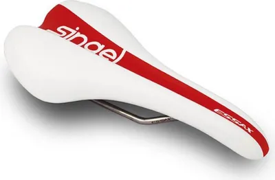 Image de Essax Singel Fec 142mm Selle 142 mm Blanc/Rouge
