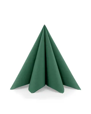 Zdjęcie produktu dla Serwetka Sovie HORECA w kolorze ciemnozielonym wykonana z materiału Linclass® Airlaid 40 x 40 cm, 50 sztuk