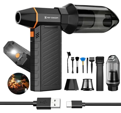 Produktbild von Elektrischer Staubgebläse & Staubsauger 300000RPM 2 LED 3 Gänge Wiederaufladbar Bürstenloser Motor KF08.074JP