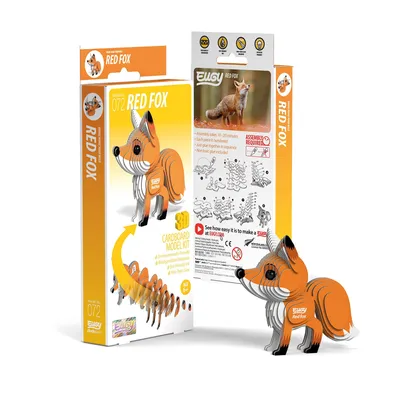 Produktbild von Eugy Red Fox, 30 Stück(e), Tiere, 6 Jahr(e)