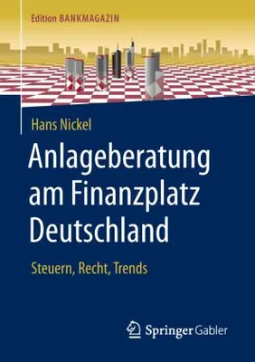 Obrázek produktu pro Anlageberatung am Finanzplatz Deutschland