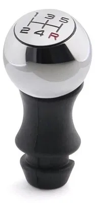 Immagine prodotto di Pomello del cambio personalizzato per modelli Peugeot, compatibile con 106, 206, 306, 406, 107, 207 e 307, in alluminio, rosso, compatto.