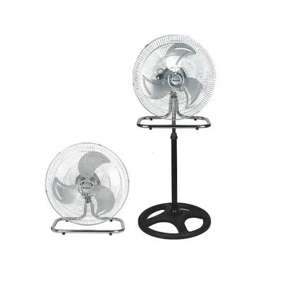 Zdjęcie produktu dla Ravanson WT-7046, Wentylator domowy z łopatkami, Czarny, Stal nierdzewna, Podłoga, 50 cm, Prąd przemienny, 80 W