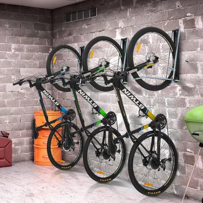 Fahrradständer, vertikaler Fahrradwandhalter, Reifenbreite weniger als 6 cm, platzsparende Garage, Fahrradhaken