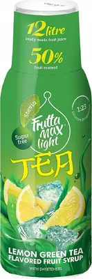 Obrázek produktu pro Fruttamax Light sirup příchuť citrón a zelený čaj (500ml), 101155