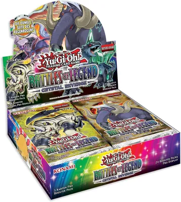 Produktbild von Yu-Gi-Oh! Battle of Legend Crystal Revenge Booster Display (24 Packs) - deutsch
