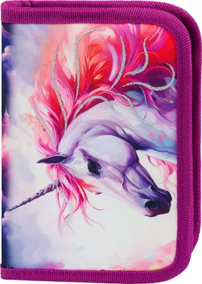 Zdjęcie produktu dla Piórnik szkolny BAAGL jednopiętrowy Unicorn Kingdom