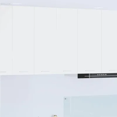 Produktbild von "Schlussverkauf" Hängeschrank Küche - moderne Küchenschrank - 1 pc - mit Speicher Weiß 60x31x80 cm Holzwerkstoff C10139