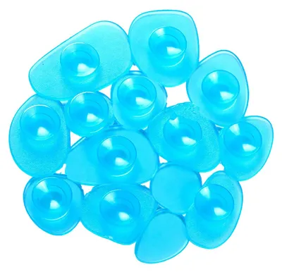 Produktbild von MSV 3700703952091, Blau, Einfarbig, Rund, Polyvinylchlorid (PVC), 12 x 13 cm