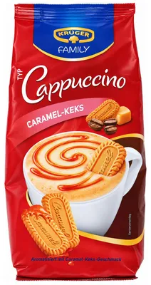 Produktbild von Krüger Family Typ Cappuccino Caramal-Keks 500g