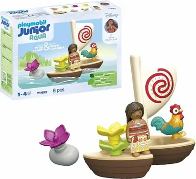 Obrázok produktu pre 71459 Playm. 1.2.3 & Disney: Vaiana Catamaran