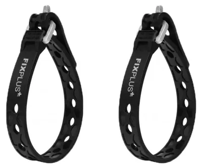 Obrázek produktu pro Popruh FIX PLUS černý 23 cm Balení 2 kusů černý