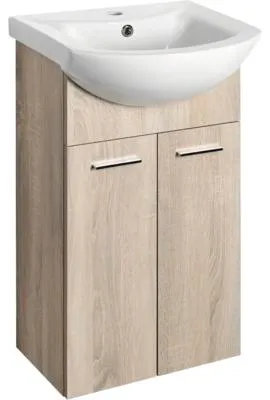 Obrázok produktu pre Skrinka pod umývadlo Sapho Zoja dub 41,5 x 74 x 25,3 cm