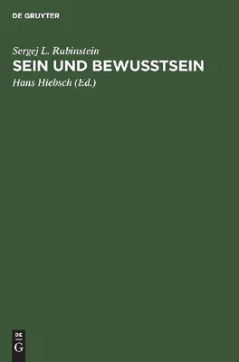 Produktbild von Sein und Bewusstsein