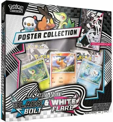 Immagine prodotto di Pokemon Black Bolt e White Flare - Collezione di poster Unova (inglese)