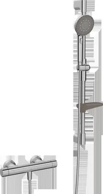 Produktbild von Hansa 4813042180 Brausebatt. m. Brausegarnitur, 3-str.