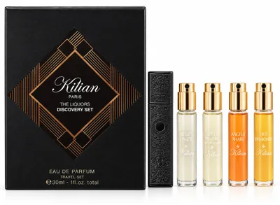 Obrázek produktu pro Kilian The Liquours Travel Eau de Parfum, 30 ml, sada 4 náplní, Obrázek vytvořený pomocí AI