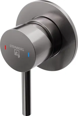 Produktbild von Steinberg Serie 100 Wannen-/Brausearmatur, Unterputz-Einhebelmischer, 1 Verbraucher, 1002250BGM