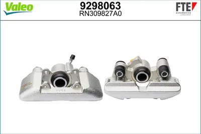 Produktbild von FTE Bremssattel Hinten Rechts für TOYOTA Yaris Schrägheck (P1) Ø30mm Grau 9298063