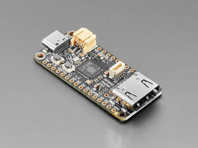 Produktbild von Adafruit Feather RP2040 with DVI Output Port Works with HDMI 5710