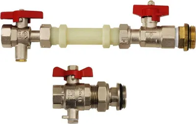 Produktbild von Wärmemengenzähler-Einbauset horizontal