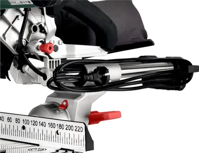 Produktbild von Metabo Kappsäge KGS 216 M (691213000) mit Maschinenständer KSU 251, im Karton