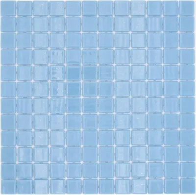 Produktbild von Mosaikfliese Poolmosaik Schwimmbadmosaik hellblau Dusche Wand SPAIN - MOS220-25102U_f