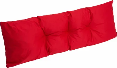 Zdjęcie produktu dla Poduszka na paletę czerwona | siedzisko 120x40cm | Poduszka ogrodowa | poduszka na europaletę | poduszka na palety | poduszka na ławkę