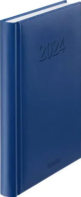 Produktbild von Herlitz Cheftimer A5 blau 2024