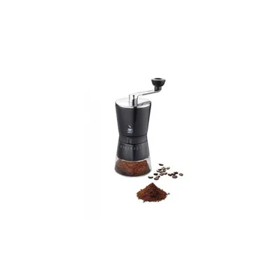 Obrázek produktu pro GEFU SANTIAGO, Mlýnek na kávu, Nerezová ocel, Plast, Černá, Hliník, Sklo, Plast, Nerezová ocel, Dřevo, 650 g