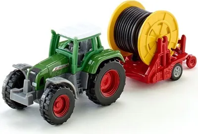 Produktbild von Siku Traktor mit Bewässerungshaspel, Traktor, 3 Jahr(e), Metall, Kunststoff, Schwarz, Grün, Rot, Gelb