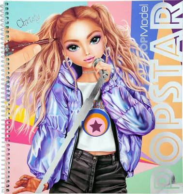 Obrázek produktu pro TOPModel POPSTAR Malbuch