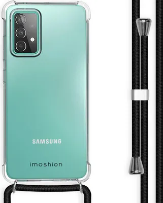 Zdjęcie produktu dla imoshion Backcover ze sznurkiem do Samsung Galaxy A52(s) (5G/4G) - Czarny