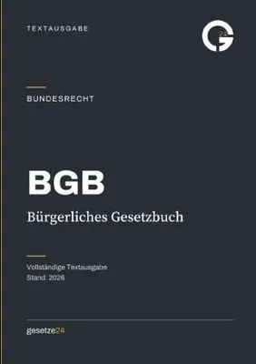 Produktbild von BGB - Bürgerliches Gesetzbuch