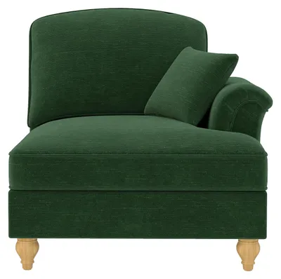 Productafbeelding van Windsor-bank RSF, chenille, 1 kussen, zonder armleuningen, comfortabel (groen)