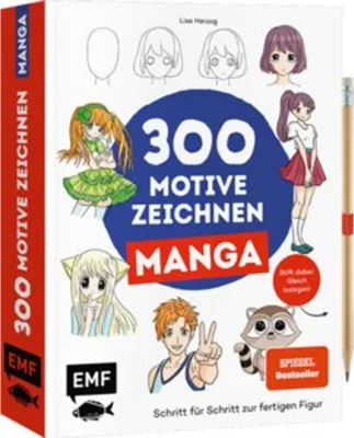 Immagine prodotto di 300 Motive zeichnen - Manga