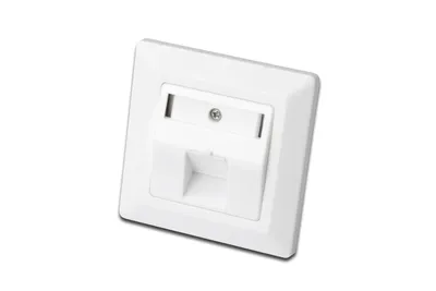 Zdjęcie produktu dla DIGITUS Leerdose für Keystone Module 2xRJ45 Rahmen 80x80